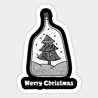 Merry Christmas Sticker